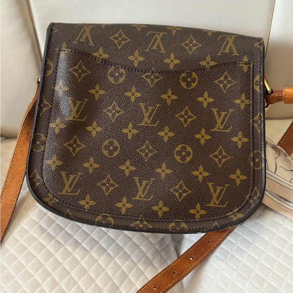 Louis Vuitton Dark Brown Monogram Crossbody Bag - Picture 3 of 5